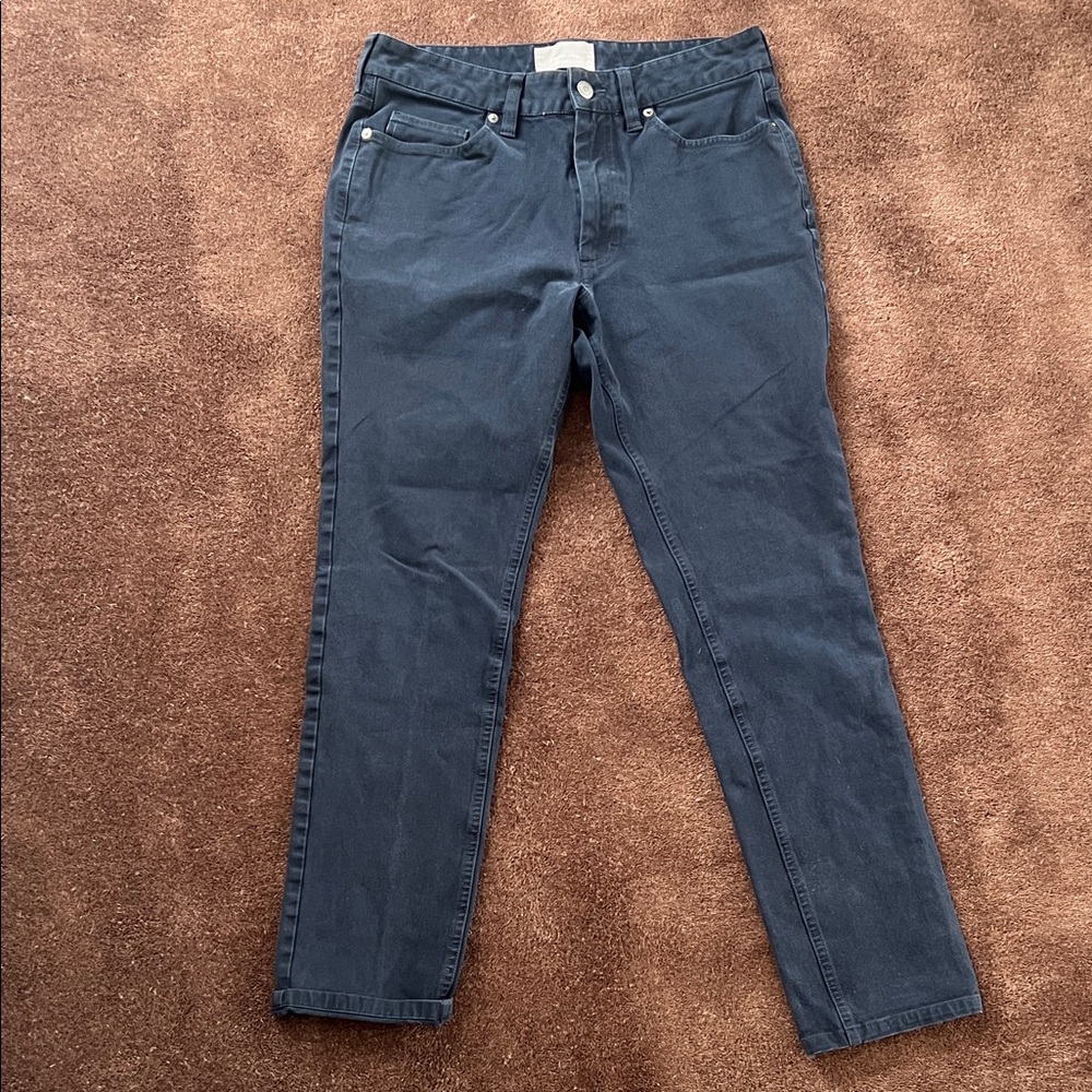 Men’s everlane navy twill pants